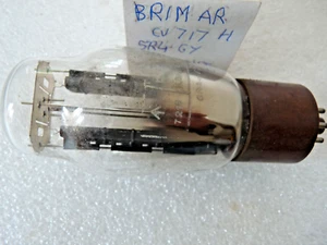 Brimar CV717 5R4GY Hanging Filament Balance Sections NOS Tube H AMPLITREX Test - Picture 1 of 4