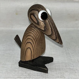 Vintage Cryptomeria OMC Japanischer Dodo Vogelschnitzerei Mid Century - Bild 1 von 8