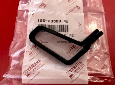 Nueva guía de línea de manguera de freno delantero Yamaha negra YZ125 YZ250 YZ 125 250 250F 450F Foto 1 de 3