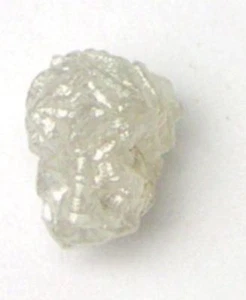 1.05CTS/1 PIECE NATURAL REAL RAW UNCUT WHITE GREY ROUGH DIAMOND FOR WEDDING RING - Picture 1 of 1