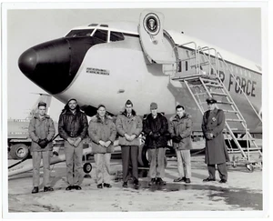 Early Air Force One Black & White Photograph 8 1/8th Inches x 10 inches 1950s - Picture 1 of 3