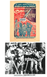 LOTE DE FOTOS DE PELÍCULA CONQUISTADOR DE LA LUNA MÉXICO 1960 CONQUISTADOR DE LA LUNA (2) - Imagen 1 de 1