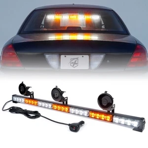 31 inch LED Emergency Hazard Warning Traffic Advisor Windshield Strobe Light Bar - Picture 1 of 15