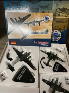 Aircraft Box Set Atlas 1/144 Aerei Luftwaffe Germania FW200 Do217 He111 WWII - Foto 1 di 1