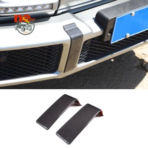 Cubierta de esquina delantera de fibra de carbono borde decorativo para Benz Clase G 2004-2018 - Imagen 1 de 9