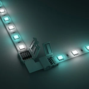 5Pcs x PCB Connector L-Shape 5-Pin for 10mm 5050 SMD RGBW LED Strip Light - Picture 1 of 7