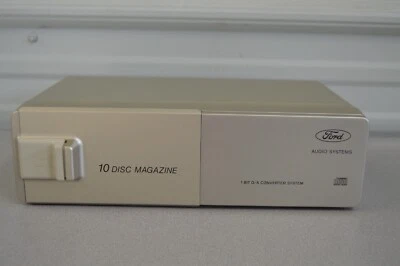 Ford Sony factory 10 disc compact disc CD changer F6FF-18C830-AA - Image 1 of 4
