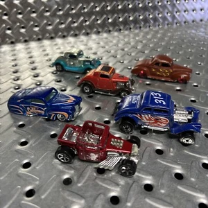 1982 Matchbox Diecast #313 White Heat '33 Willy's Street Rod MB69 BLUE + 5 Lot - Picture 1 of 21