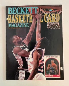 Beckett Basketball Card Magazine #2 David Robinson Michael Jordan Julius Erving - Picture 1 of 6