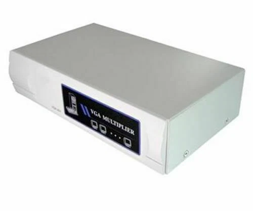VGA Splitter Amplifier Multiplier VM-112A 2-Port SVGA 400 MHz w/Power Adapter  - Image 1 of 2
