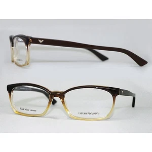 EMPORIO ARMANI EA 9787 YZJ BROWN OMBRE EYEGLASSES ACETATE FRAME 52-15-140 ITALY - Picture 1 of 2