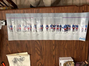 New York Rangers 2014-15 Chase Poster - 13" x 31" Poster - Bild 1 von 1