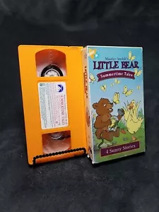 Little Bear - Summertime Tales VHS 1999 Orange Tape Nick Jr. - Imagen 1 de 2