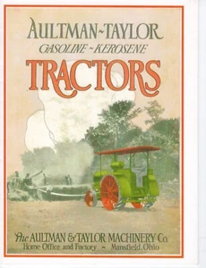 Aultman Taylor Gasoline Kerosone Tractors 1920s catalog - reprint - Picture 1 of 3