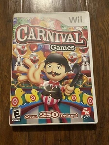 Carnival Games (Nintendo Wii, 2007) Over 25 Games - Picture 1 of 3