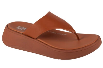 chanclas Mujer, FitFlop F-Mode, marrón - Imagen 1 de 4