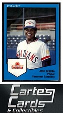 Jose Segura 1989 ProCards Vancouver Canadians #591  Chicago White Sox
