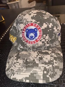 South Bend Cubs Minor LB Logo auf Digital Camouflage Mütze Kappe Hakenschlaufe neu ohne Etikett ansehen! - Bild 1 von 10