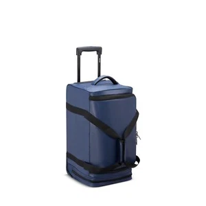 DELSEY Paris Raspail Carry On Rolling Wheeled Duffle Bag, Blue Carry-On - Picture 1 of 9