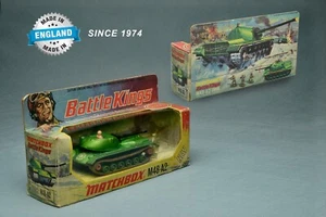 1974 LESNEY MATCHBOX BATTLE KING K102 – M48-A2 TANK, MILITARY VEHICLE - Picture 1 of 8