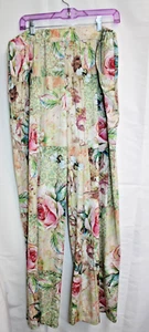 NWTS Lily by Firmiana Floral pants Stretch Knit Pants Size 2XL - Picture 1 of 4