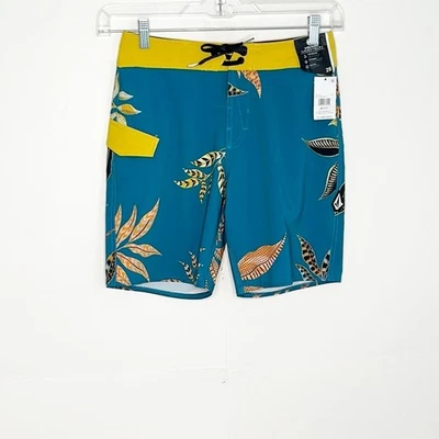 Volcom Boys Board Shorts Size 28 (16) - Image 1 of 4