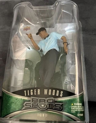 Tiger Woods Pro Shots Tiger II Upper Deck 2008 Action Figure Series 1 NEW Sealed - Image 1 of 4