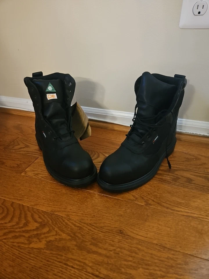 Red Wing 4273 Firefighter Black Steel Toe Boots Men's Size 10.5 D ( BRAND NEW ) - Image 1 of 4