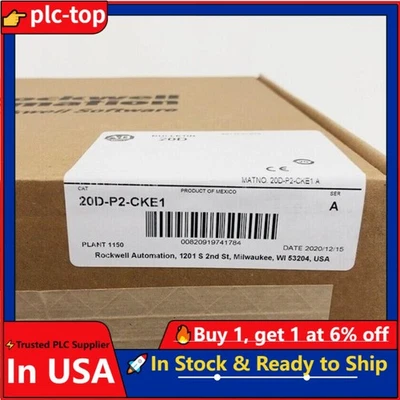 Allen Bradley Powerflex 700S 20D-P2-CKE1  20DP2CKE1 US Free Tax - Image 1 of 4