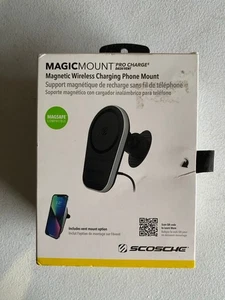 Scosche MagicMount Charge 5 Armaturenbrett-/Entlüftungshalterung - Schwarz - Bild 1 von 5