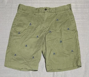 Polo Ralph Lauren Skull All Over Rare Shorts Gr. 31 Khaki Chino Olivgrün - Bild 1 von 5
