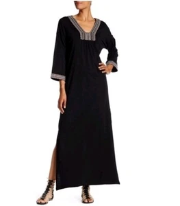 Maxi Vestido Suave Joie Raula Bordado Algodón Tejido Mediano Nuevo con Etiquetas Ropa de Resort - Imagen 1 de 8