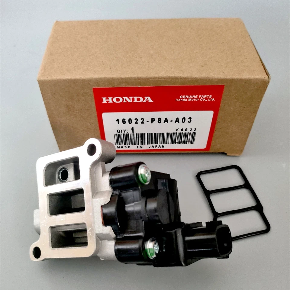 Válvula de control de aire de ralentí 16022-P8A-A03 OEM para Honda Odyssey Pilot Accord Acura Foto 1 de 4