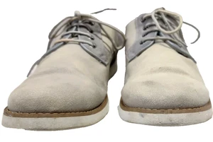 Perry Ellis Men's Portfolio Shoes Lace-Up Wesley Casual Greys/White Size 12 - Picture 1 of 9