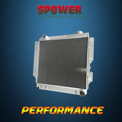 AT 52mm For Jeep Wrangler YJ 1987-2004 3Row 8101 Aluminum Radiator - Image 1 of 4