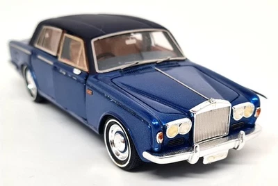 ATC 1/43 Rolls Royce Silver Shadow 1965 / 1977 Blue Resin Model Car REPAIRS - Image 1 of 4