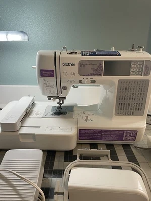 brother SE-400 embroidery and sewing machine - Image 1 of 4
