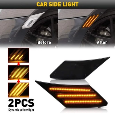 Lámparas LED de luz marcadora frontal con lente ahumada para 2013 2014 2015 2016 Scion FR-S Foto 1 de 4