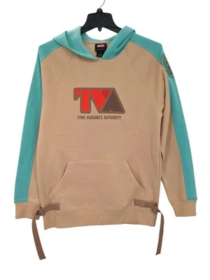 Pulôver com capuz Marvel Loki tamanho adulto M TVA colorblock cosplay streetwear quadrinhos - Imagem 1 de 4