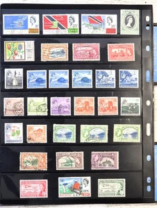 Stamps - TRINIDAD & TOBAGO Caribbean - 1950+ Queen Elizabeth II - Sold as Seen - Picture 1 of 1