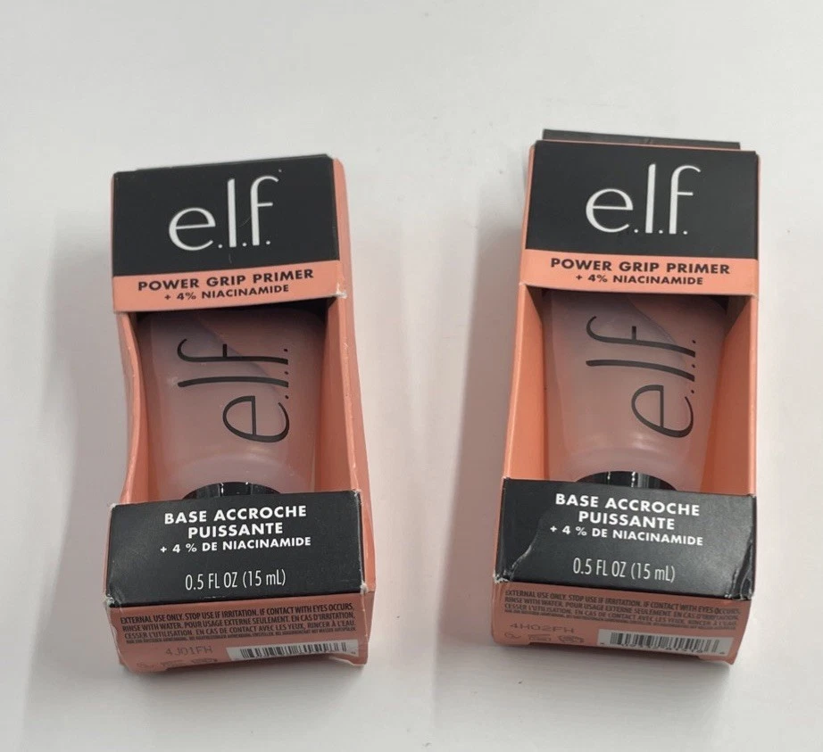 2× Elf Power Grip Primer + 4% Niacinamide 15ml Travel Size Clear New PD - Image 1 of 1