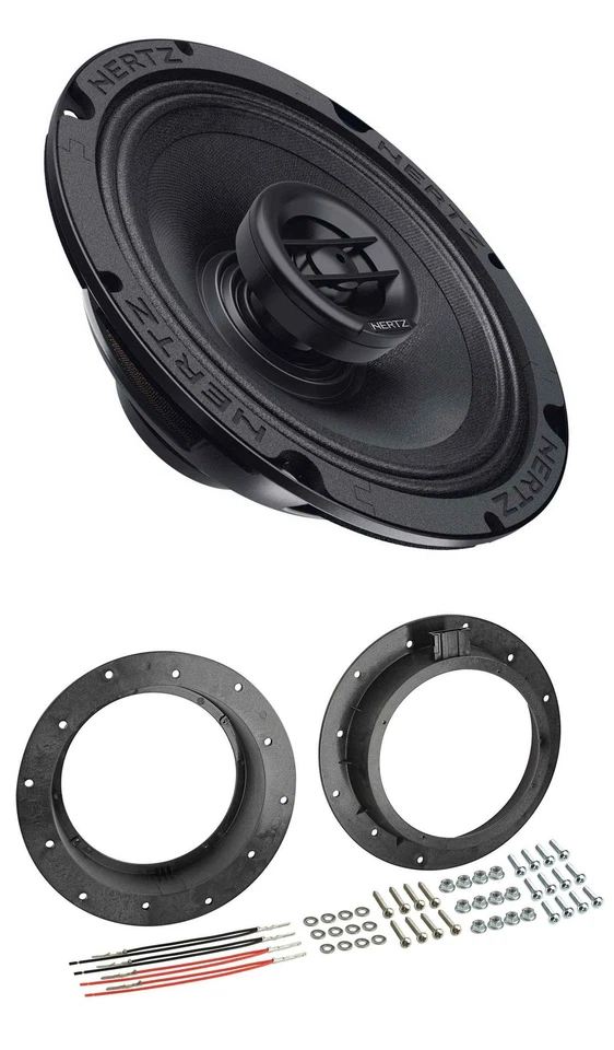 Hertz 2-Wege 16,5cm 200Watt Lautsprecher für VW Caddy T5 Golf Jetta Passat Touar - Bild 1 von 4