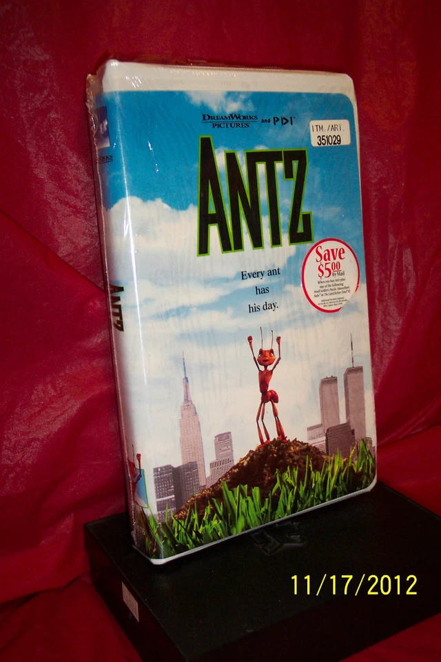 Antz (VHS, 1999, Clamshell) BRAND NEW FACTORY SEALED - Image 1 of 1