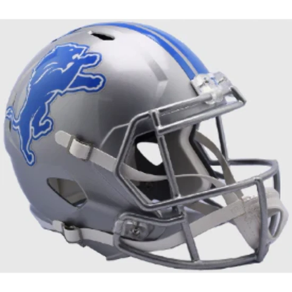 Detroit Lions 2017 to 2023 Full Size Speed Replica Throwback Helmet - NFL.