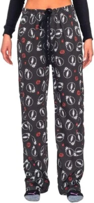 Adult Unisex Grateful Dead Steal Your Face Logo Lounge Pants - Image 1 of 4