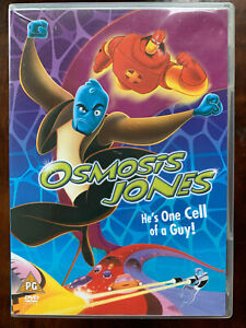 Osmosis Jones DVD 2001 Live Action + Animated Comedy Movie w/ Bill Murray