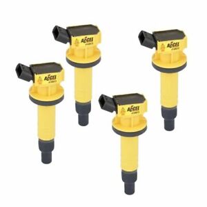 Accel Prestolite 140073-4 Supercoil Ignition Coil 4-Pack; For Toyota/Pontiac
