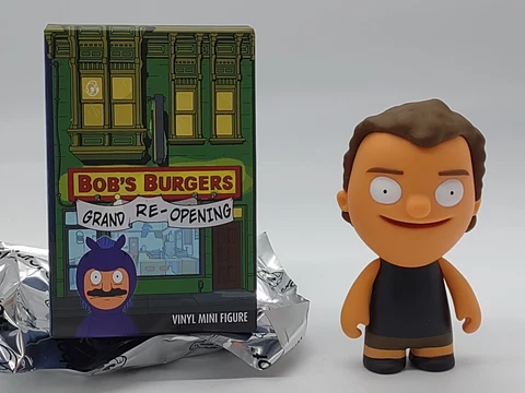 Kidrobot Bob's Burgers Zeke 3.2" Mini Vinyl Figure Grand Re-Opening Cover