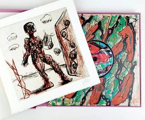 Lüpertz, Markus. : "Ich Orpheus"- WITH ORIGINAL SIGNED ETCHING - Picture 1 of 10