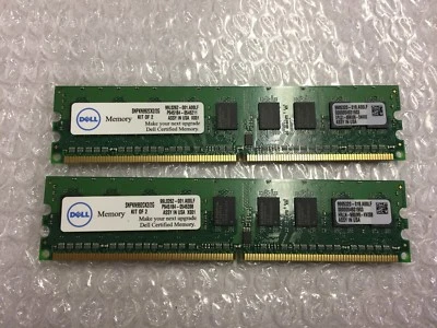 Kingston 2 GB RAM Kit (2x1) SNPKN992CK2/2G 99L0262-001 P945184-0546398 - Image 1 of 4